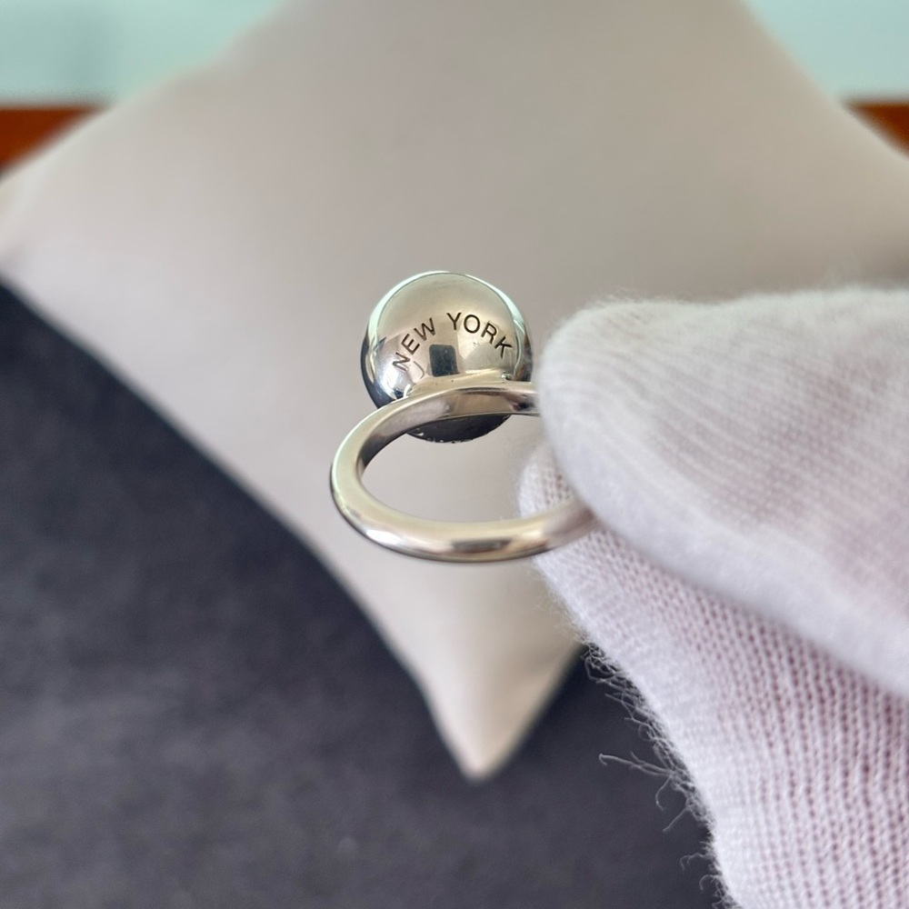 Tiffany & Co. Sterling silver HardWear Ball Ring 4 - Picture 3 of 10